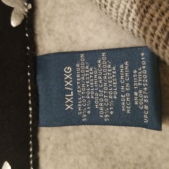 Sebby Grey Tweed Like Hooded Winter Pea Coat - Picture 9 of 10